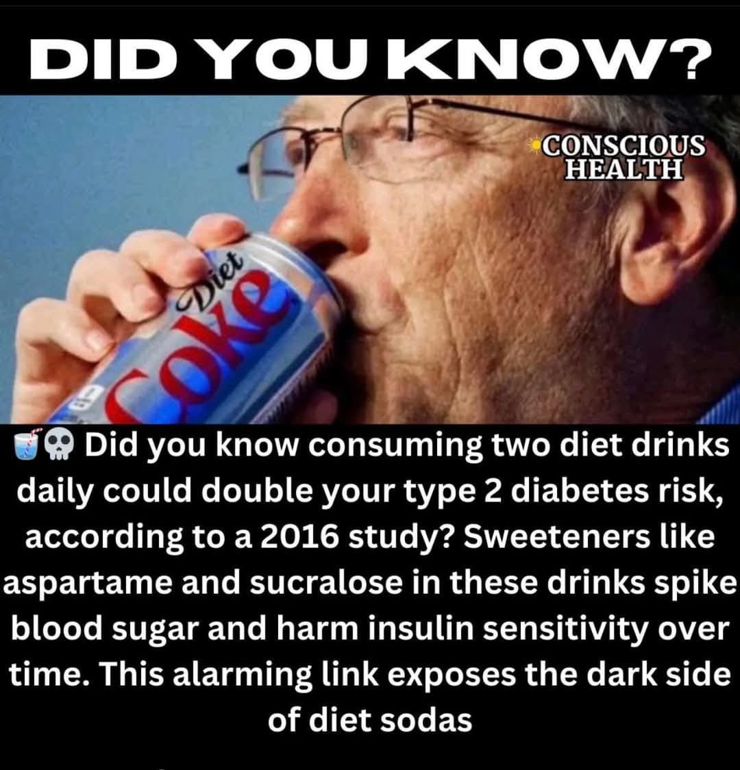 Hidden Dangers of Diet Sodas: Can They Really Double Your Risk of Type 2 Diabetes?