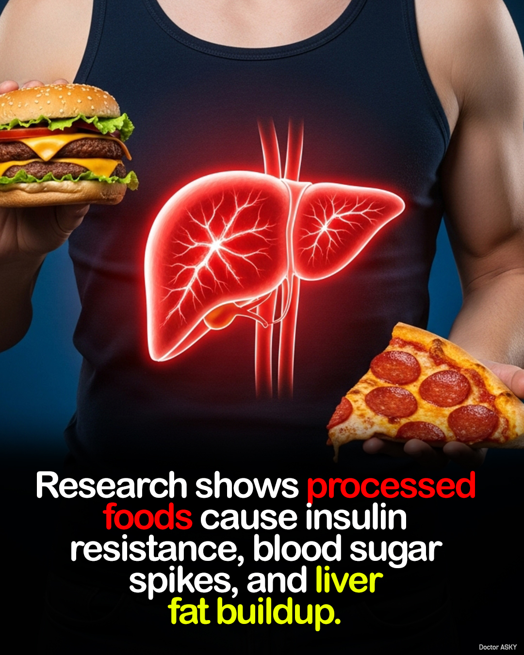 Processed Food Causes Fatty Liver: Understanding the Connection and How To Fight Back